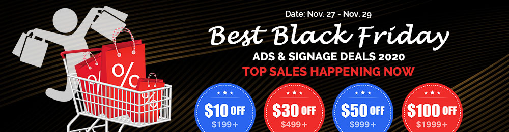 Best Black Friday Ads & Signage Deals 2020