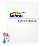 Mutoh PJ-1614NXE PJ-2216NXE Plotter English Service Manual (Direct Download)