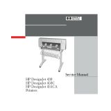 HP Designjet 430 450C 455CA Plotter English Service Manual/Maintenance Manual