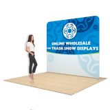 8ft Straight Portable Tension Fabric Wall