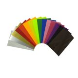11.8"x12" (30x30.5cm) Each Piece with 15 Colors TPU Digital Heat Transfer Vinyl Sheets Cutting Film