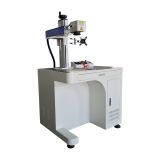 50W Desktop Fiber Laser Marking Engraving Machine, Rotary Axis Include