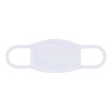 100pcs 7" x 4.7" Sublimation Blank Dust Protective Face Mouth Mask With Ear Loop