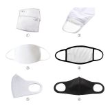 Top5 Selling Sublimation Blank Face Mask and 2Filters Sample Pack (Local Pick-Up)
