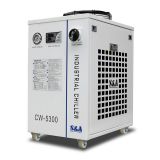 S&A CW-5300DI Industrial Water Chiller (AC 1P 110V 60HZ) for 1 x 200W CO2 laser, 100W Laser Diode, 75W Solid-state Laser, 18KW CNC Spindle