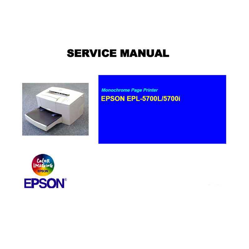 EPSON EPL-5700L EPL-5700i Printer English Service Manual