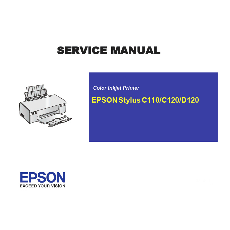 EPSON Stylus C110 120/D120 Printer English Service Manual