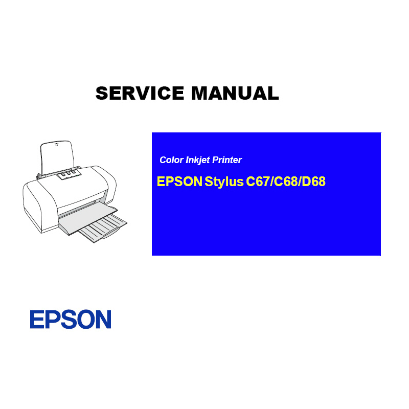 EPSON Stylus C67 68/D68 Printer English Service Manual