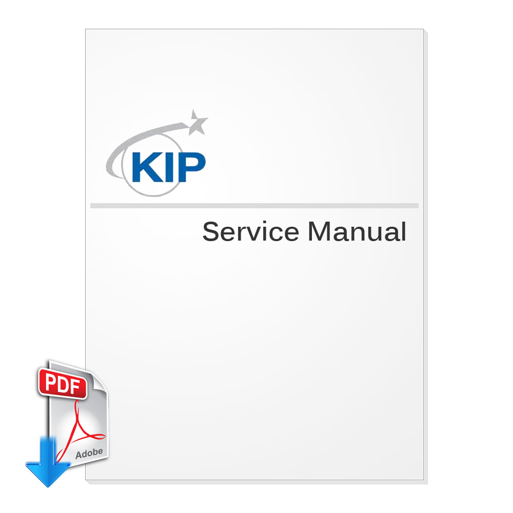 KIP 1900 (K-106 / K106) Copier Series Service Manual