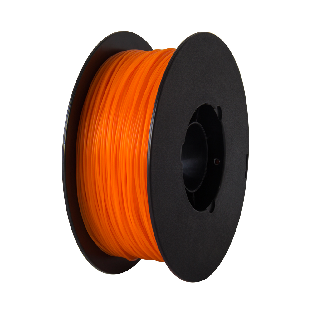 Orange PLA Filament for Desktop 3D Printer