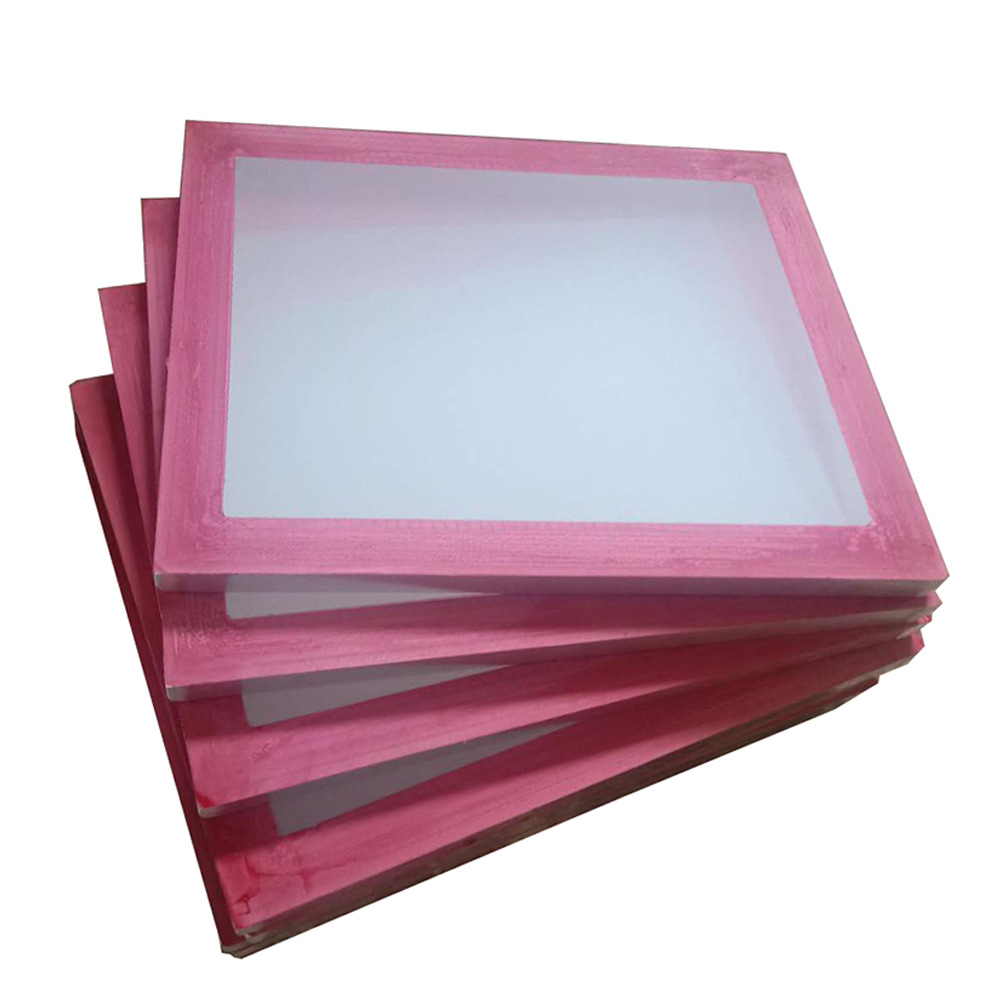 6 Pcs - 20" x 24" Aluminum Frame with 180 White Mesh Silk Screen Printing Screens ( Tubing:1.18"x 1.18")