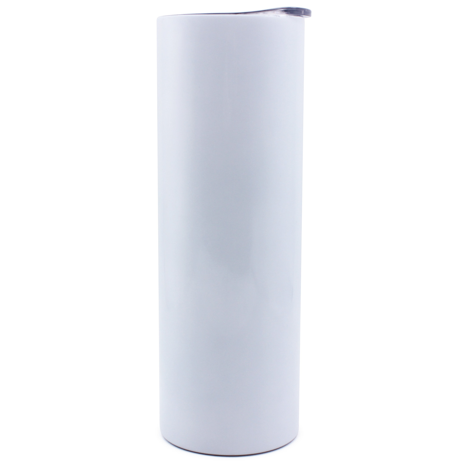 30pcs 30oz Sublimation Blank White Skinny Tumbler Stainless Steel Insulated Water Bottle Double Wall Vacuum Travel Cup With Sealed Lid and Straw