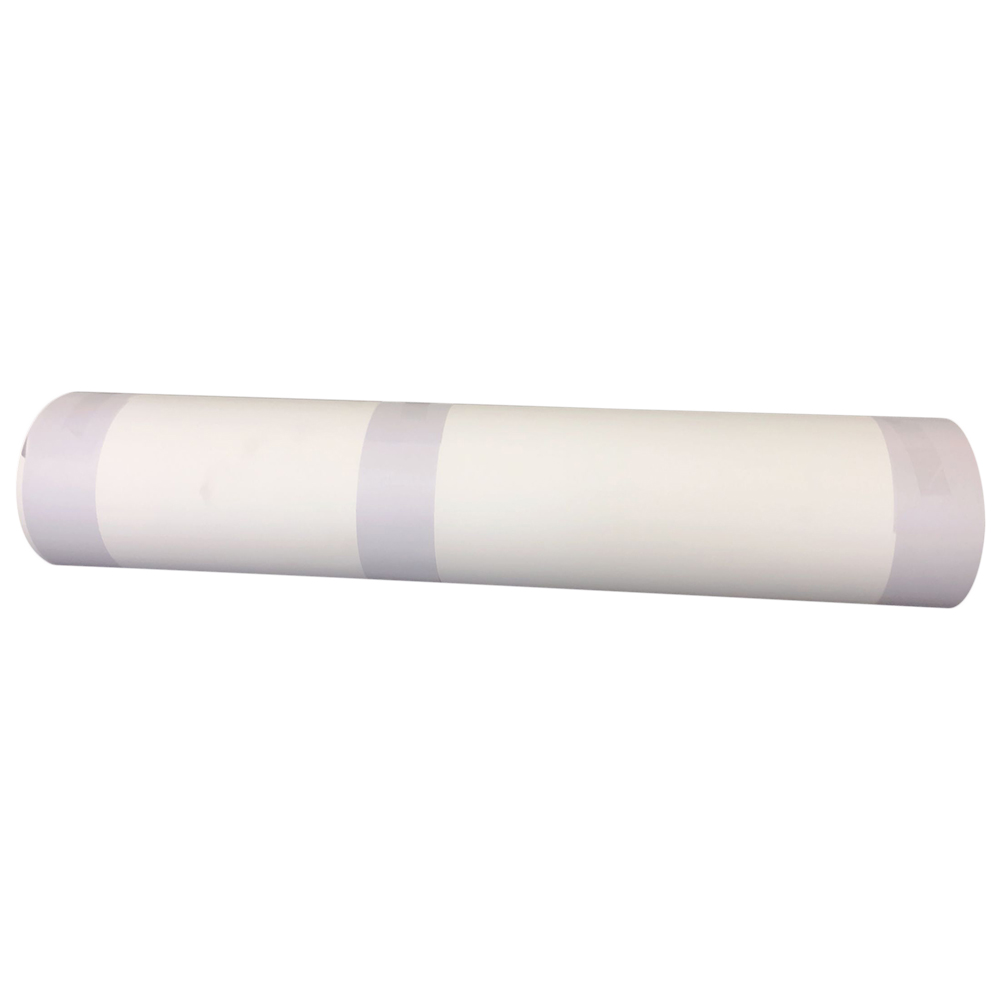 240g 24in x 75ft Waterbased Waterproof 100% Polyester Matte Canvas 2" Core