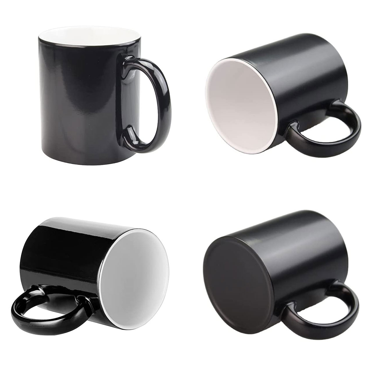 CALCA 11oz Ceramic Color Changing Sublimation Coffee Mug Blanks