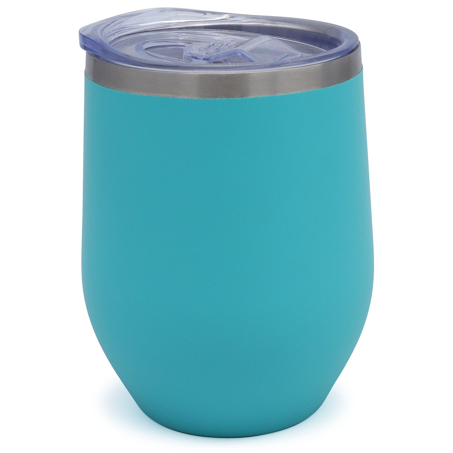 CALCA 50 Pack 12oz Wine Tumblers Plus 2 Layer 304 Stainless Steel with Lid, Insulated Wine Tumbler, Double Wall Insulated Wine Glass