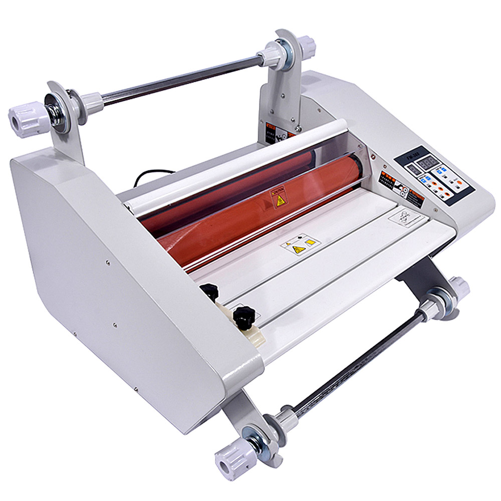 Qomolangma 340mm A3 Single Or Double Side Hot Roll Laminator Machine for UV Dtf Film