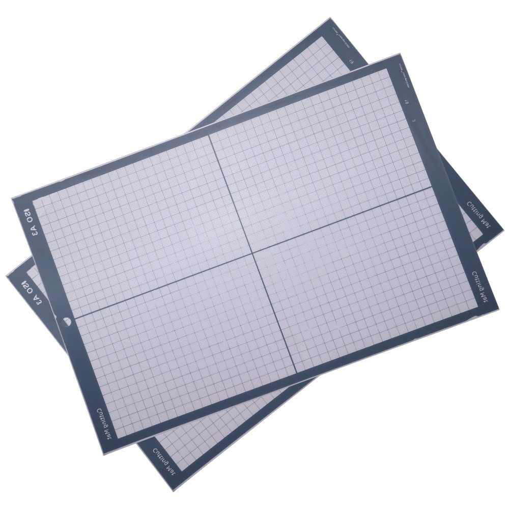 A3 Non Slip Vinyl Cutter Plotter Cutting Mat with Craft Sticky