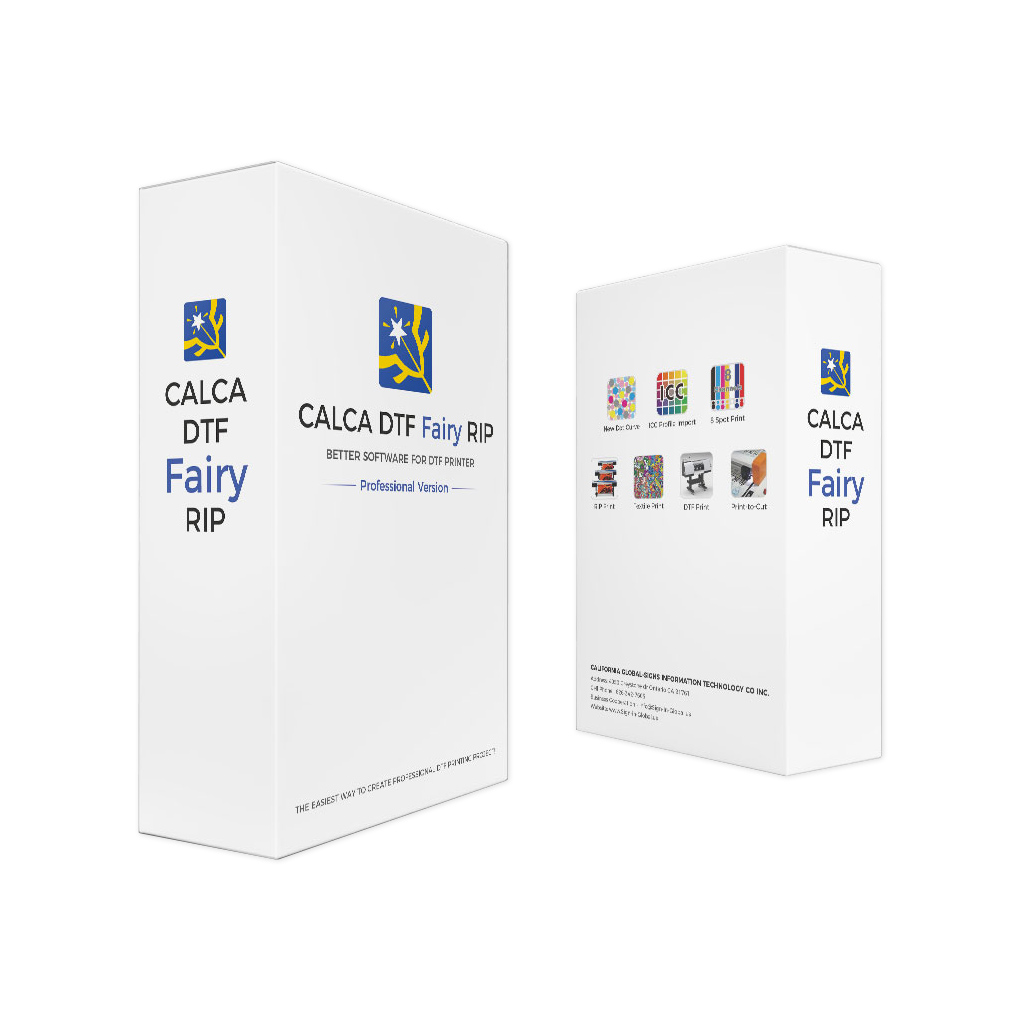 CALCA DTF Fairy RIP Professional Version Software for CALCA Wide Format DTF Printers