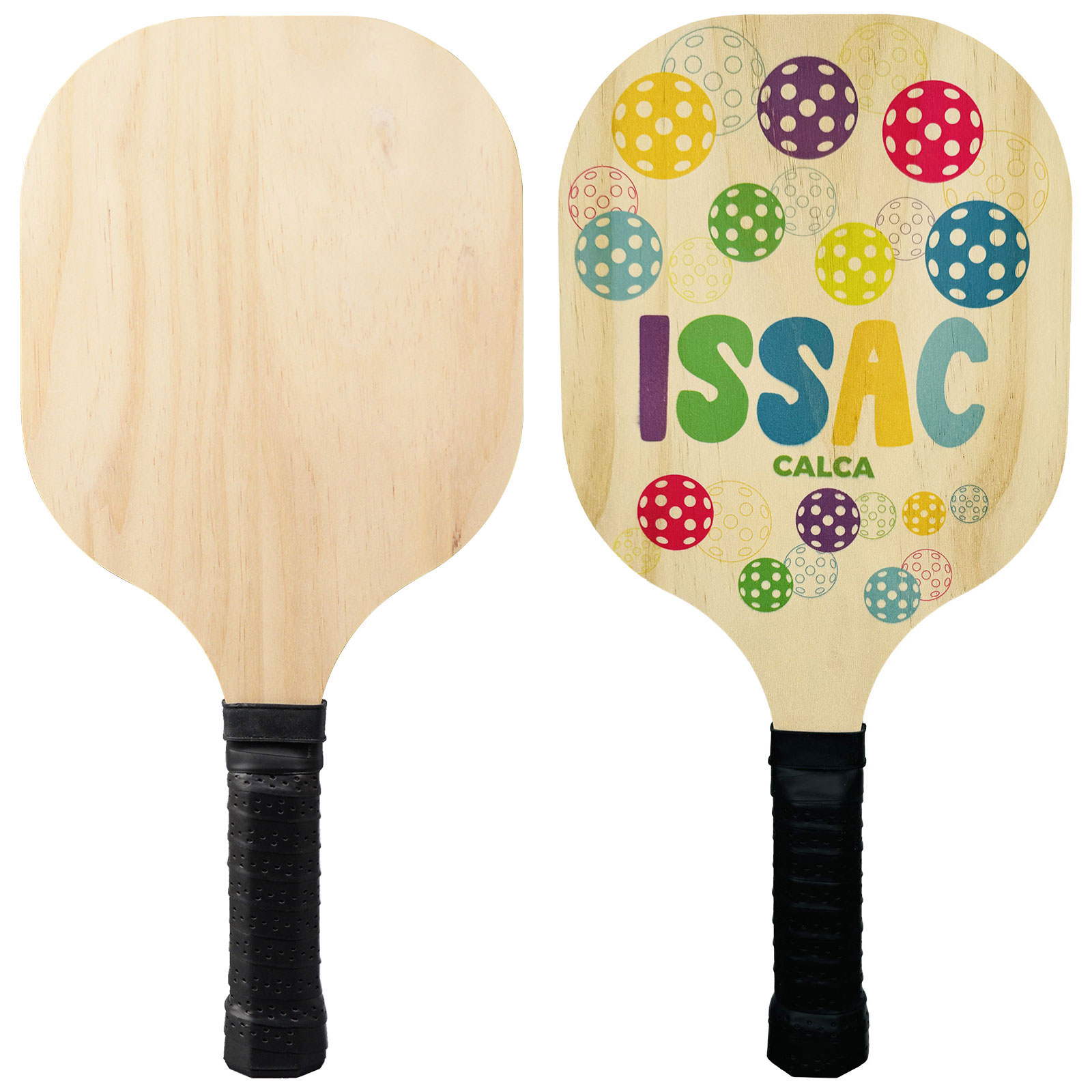 CALCA Sublimation 15.5in x 7.48in PlyWood Pickleball Paddle (Double-Sided Printable)