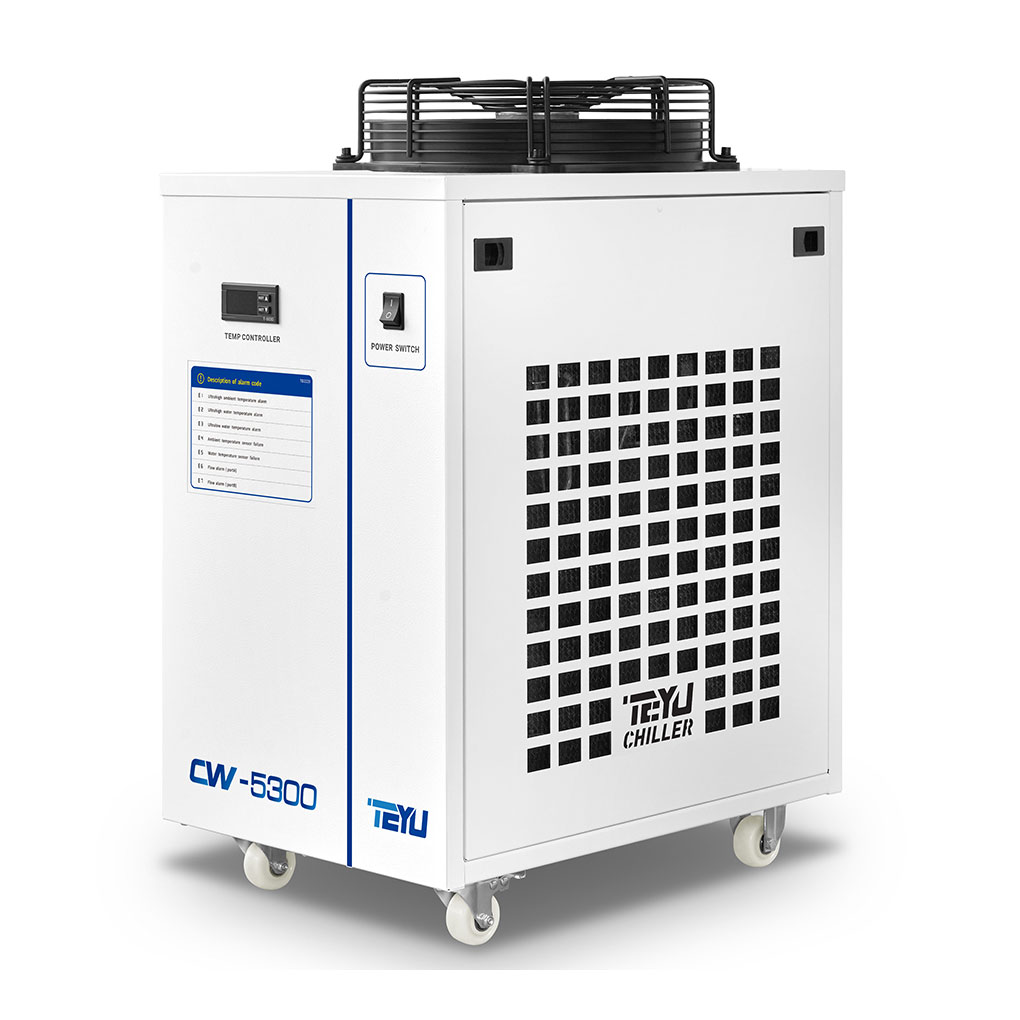 S&A 5300DH Industrial Water Chiller for 150W CO2 Cutting Machine, AC 1P 110V 60Hz