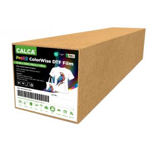 CALCA ProK2 23.6in x 328ft/60cm x 100m VersaPeel ColorWise DTF Film Roll, Double sided