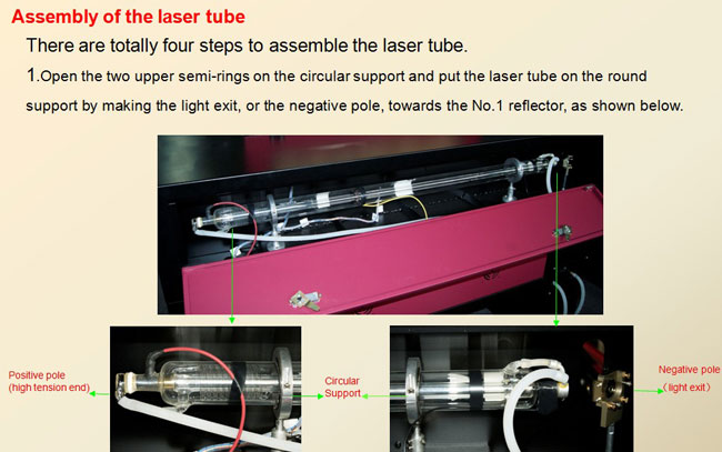 RECI CO2 Laser Tube usage 2