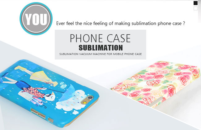 Smallest Lightest 3D Sublimation Vacuum Heat Press Machine Specially for Phone Cases Printing Detail