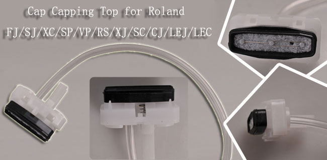 Cap Capping Top for Roland FJ XC SJ SP Printers Dx4 Solvent & Water-based 