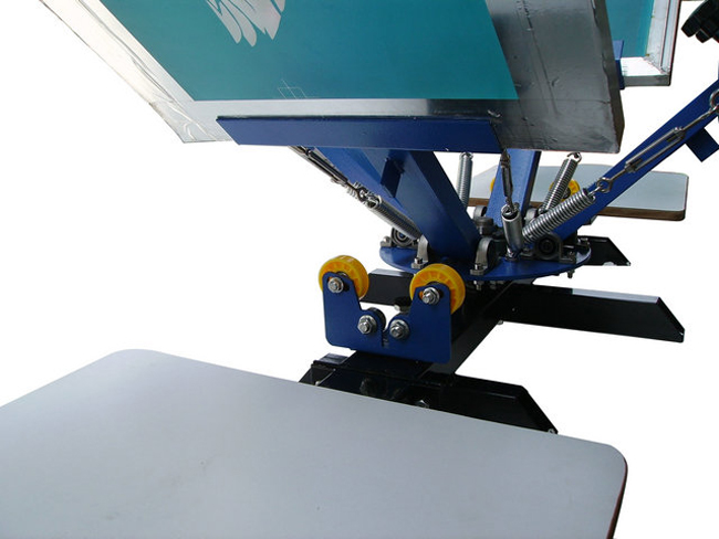 4 Color 2 Station Silk Screen Printing Machine 4-2 Press DIY T-Shirt Printing