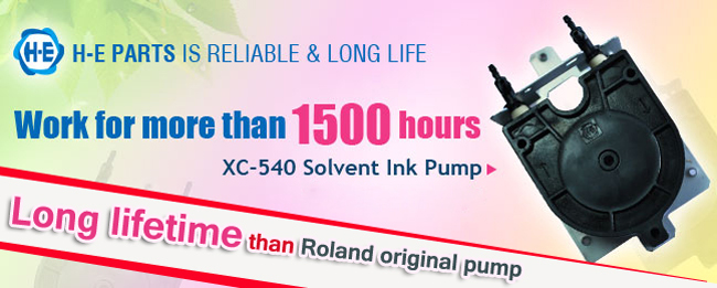 H-E Parts Improved Roland XJ-540 / XC-540 / RE-540 Solvent Resistant Ink Pump