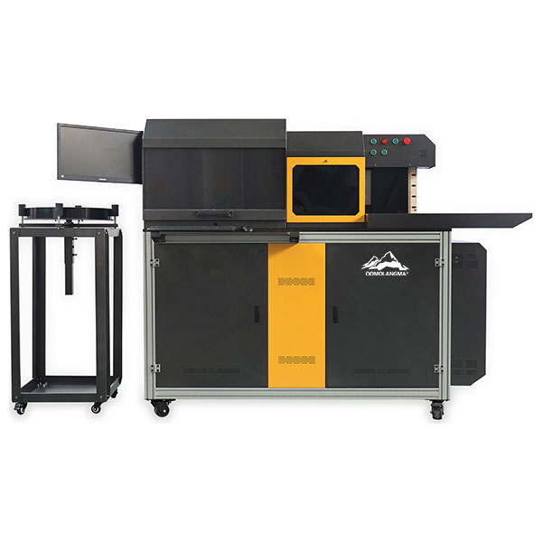 QOMOLANGMA Multifunction Automatic Channel Letter Notching Flanging Bending Machine